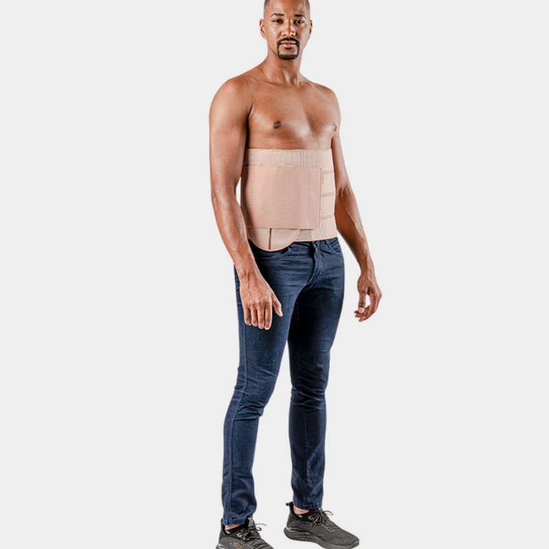 faixa elástica para colostomia – 4 painéis